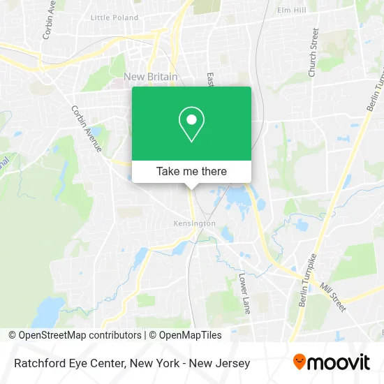 Ratchford Eye Center map