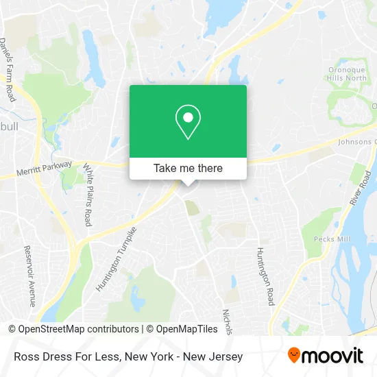 Ross Dress For Less map