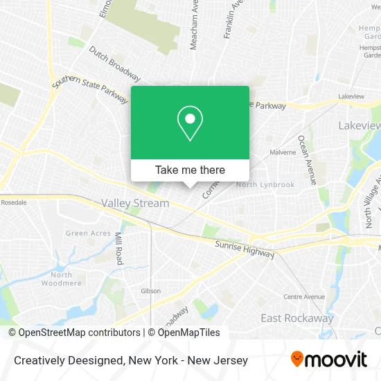 Creatively Deesigned map