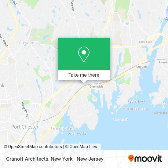 Granoff Architects map