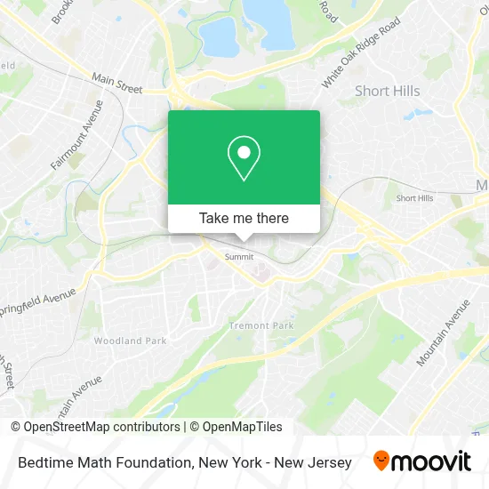 Bedtime Math Foundation map