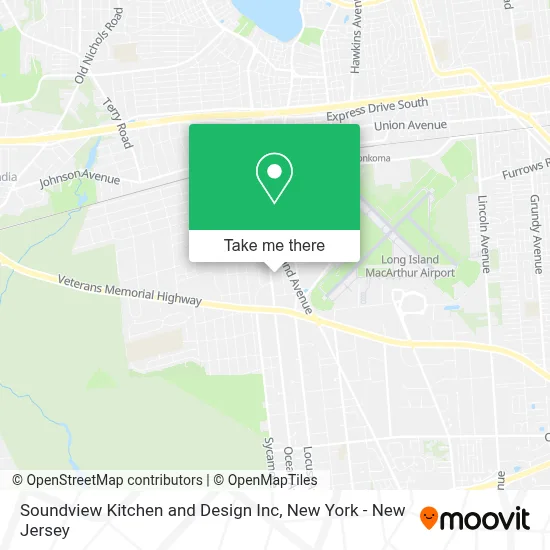 Soundview Kitchen and Design Inc map