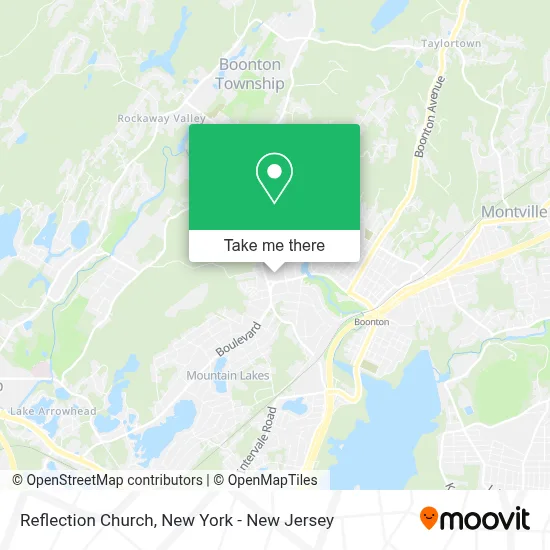 Reflection Church map