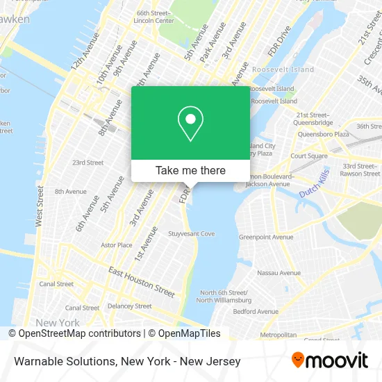 Warnable Solutions map