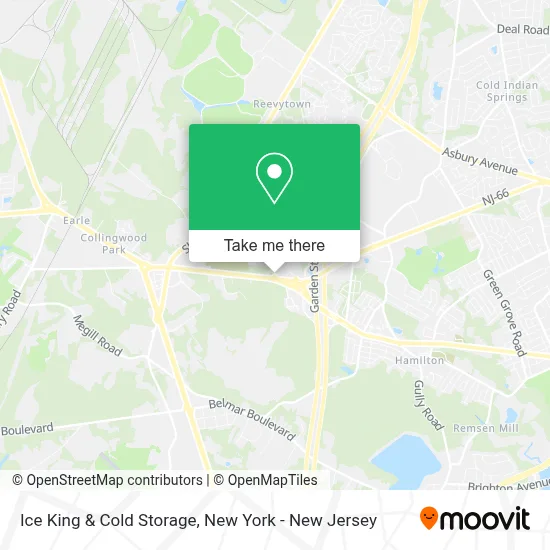 Ice King & Cold Storage map