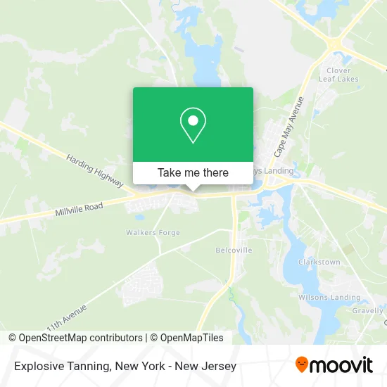 Explosive Tanning map