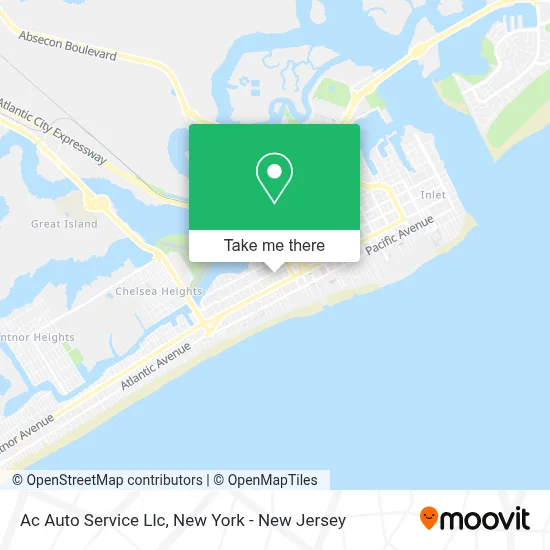 Ac Auto Service Llc map