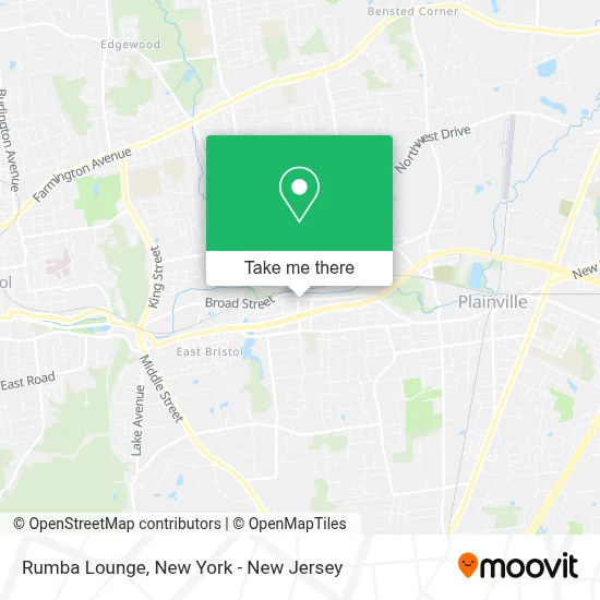 Rumba Lounge map