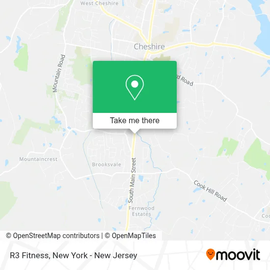 R3 Fitness map