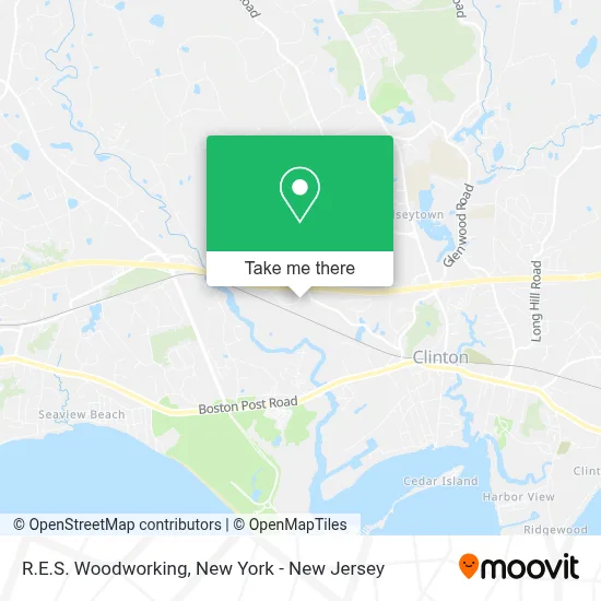 R.E.S. Woodworking map