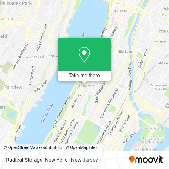 Radical Storage map