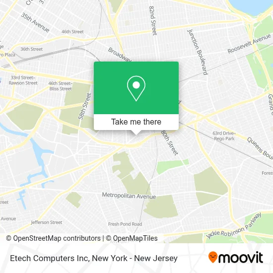 Etech Computers Inc map