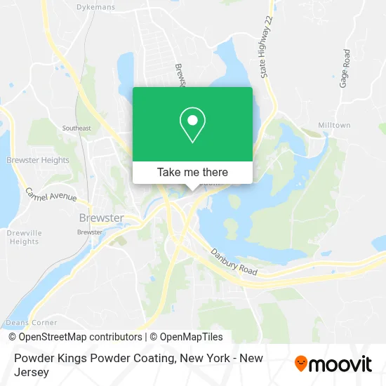 Powder Kings Powder Coating map