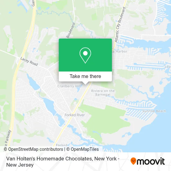 Van Holten's Homemade Chocolates map