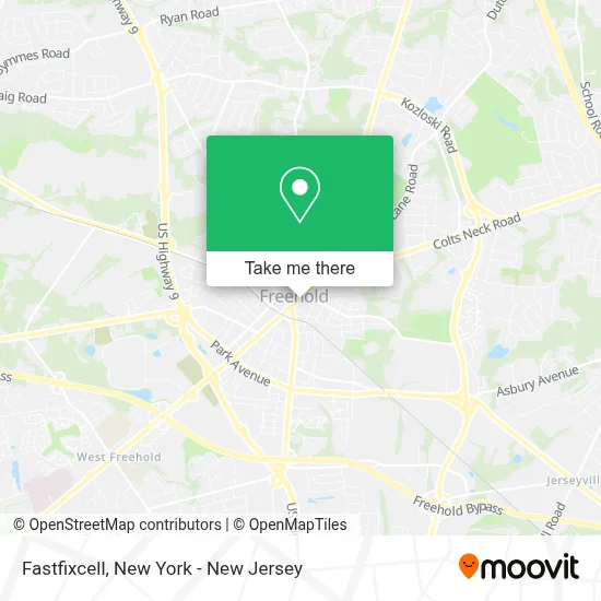 Fastfixcell map