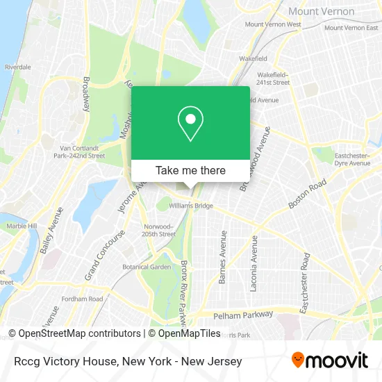 Rccg Victory House map