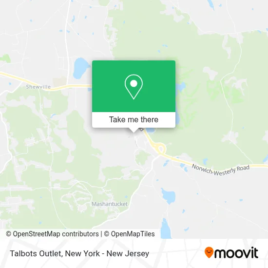 Talbots Outlet map