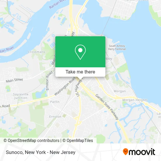 Sunoco map