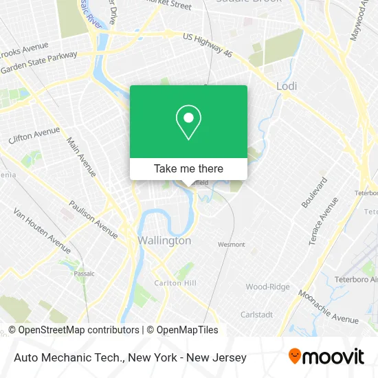 Auto Mechanic Tech. map