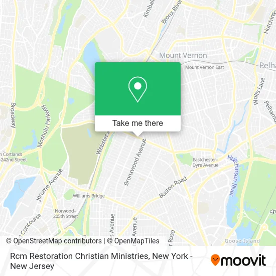 Rcm Restoration Christian Ministries map
