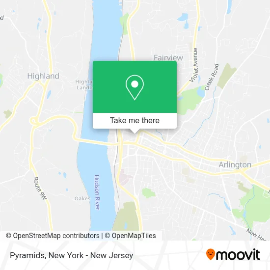 Pyramids map