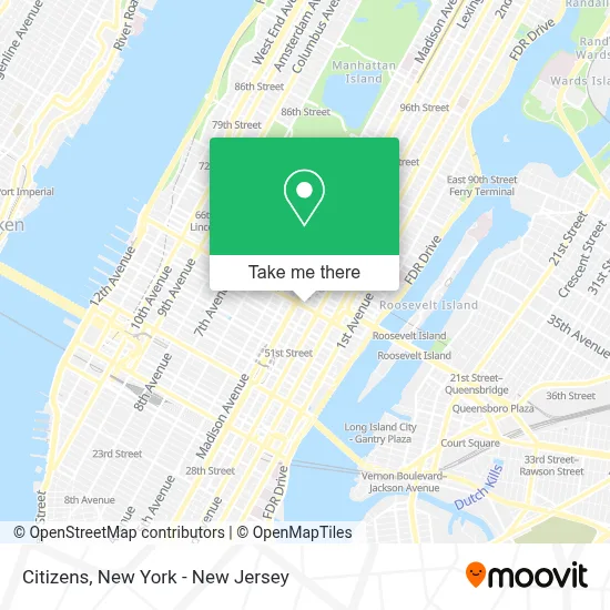 Citizens map