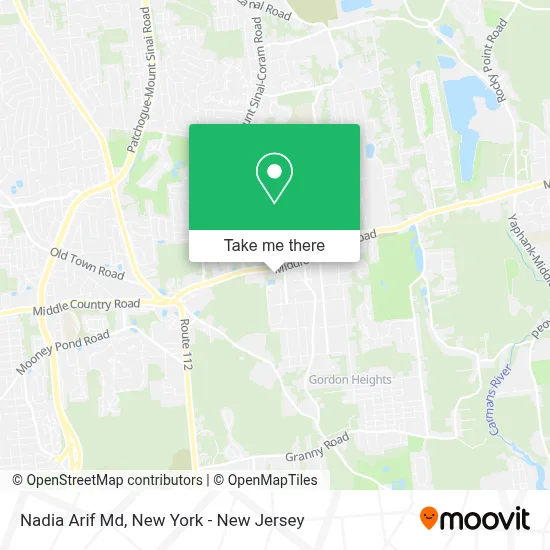 Nadia Arif Md map