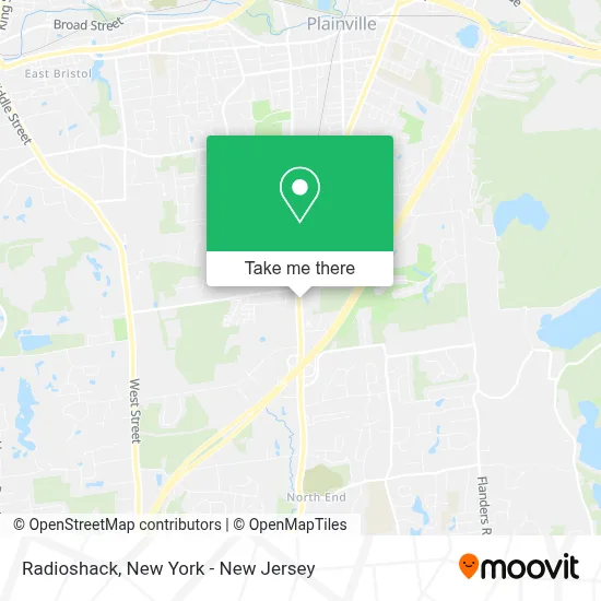 Radioshack map