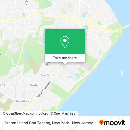 Staten Island Dna Testing map