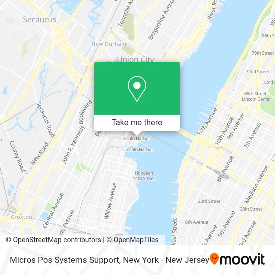 Micros Pos Systems Support map