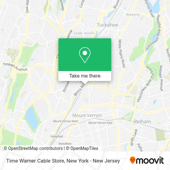 Time Warner Cable Store map