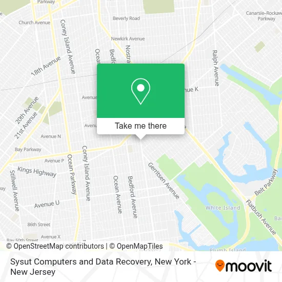 Sysut Computers and Data Recovery map