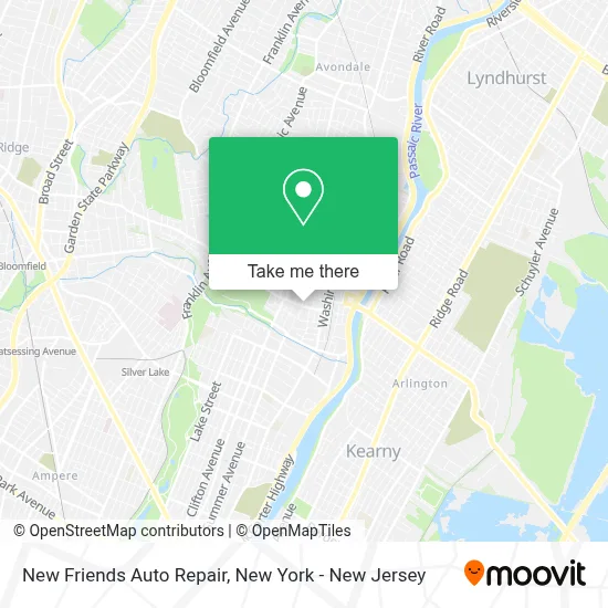 New Friends Auto Repair map