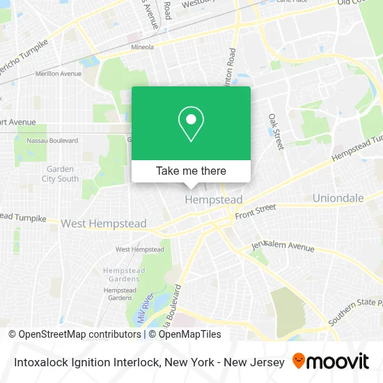Intoxalock Ignition Interlock map