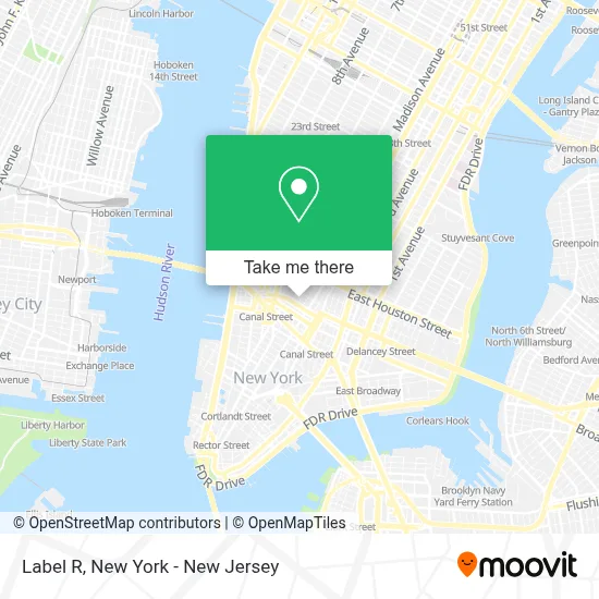 Label R map