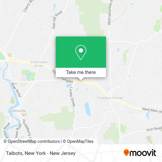 Talbots map