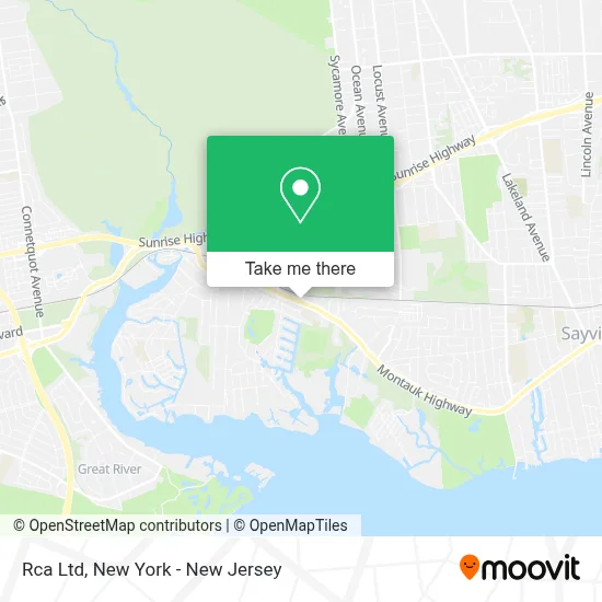 Rca Ltd map