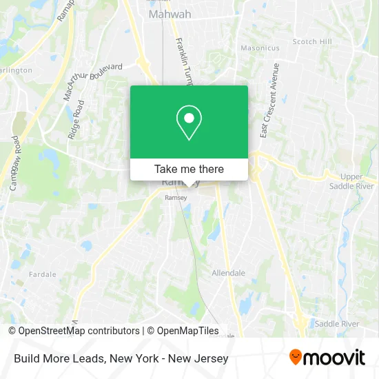 Build More Leads map