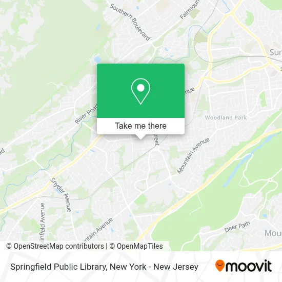 Springfield Public Library map