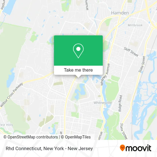 Rhd Connecticut map