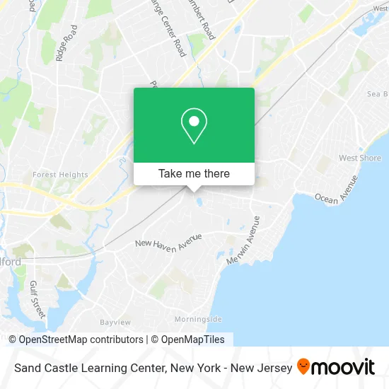 Sand Castle Learning Center map