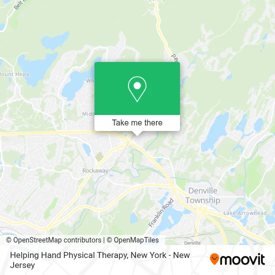 Helping Hand Physical Therapy map