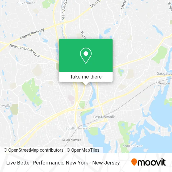 Live Better Performance map