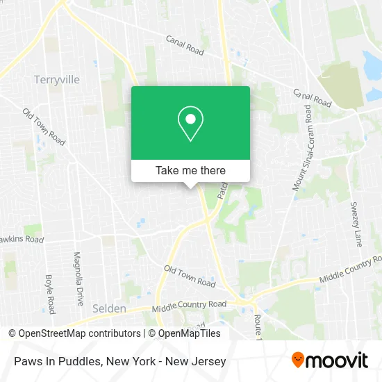 Paws In Puddles map
