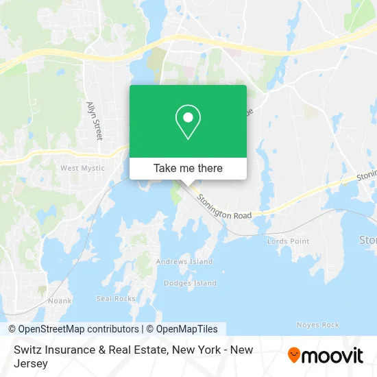 Switz Insurance & Real Estate map