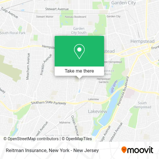 Reitman Insurance map