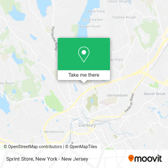 Sprint Store map