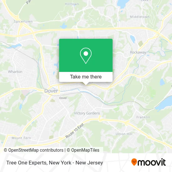 Tree One Experts map