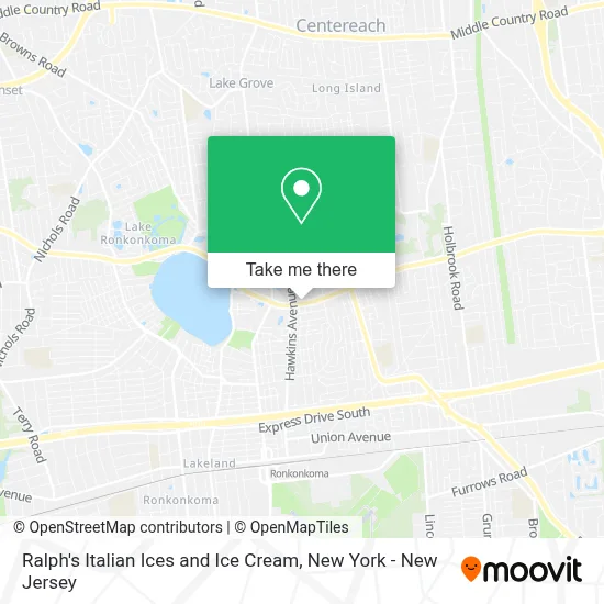Ralph's Italian Ices and Ice Cream map
