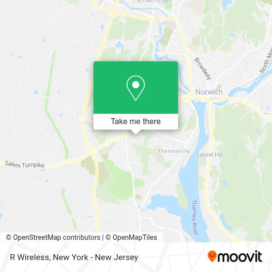 R Wireless map